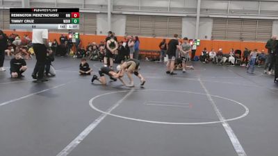 64 lbs Round 5 (6 Team) - Remington Pierzynowski, Meridian Maniacs vs Timmy Cruz, Westshore