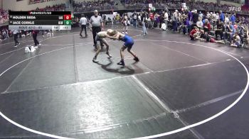 80 lbs Cons. Round 2 - Jace Corkle, O`Neill Leprechaun Wrestling vs Holden Seda, Lakeview