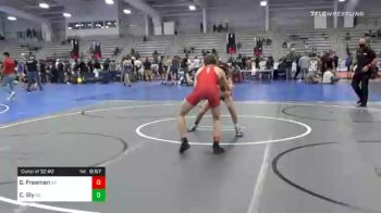 113 lbs Consolation - Gabriel Freeman, GA vs Charlie Sly, NC