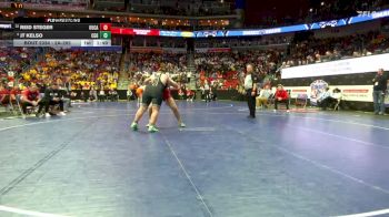 2A-285 lbs Cons. Round 2 - Reid Steger, Kuemper Catholic vs JT Kelso, Clarion-Goldfield-Dows