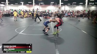 60 lbs Round 5 (6 Team) - Mason Falcone, Full Circle Red vs Beau Meisner, Streaks WC