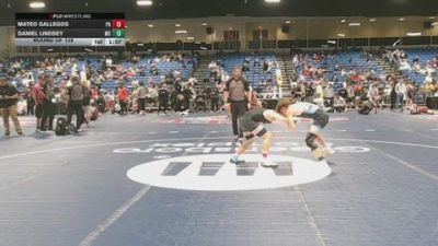 126 lbs Round Of 128 - Mateo Gallegos, PA vs Daniel Lindsey, MS