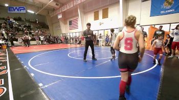 98 lbs Rr Rnd 1 - Riley Woods, Salina Wrestling Club vs Brooklyn Kelley, Skiatook Youth Wrestling