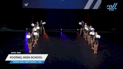 Foothill High School [2025 Small Varsity Division I - Pom Semis] 2025 UDA National Dance Team Championship