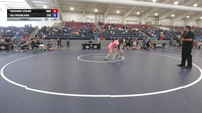 110 lbs Semis - Serineh Crane, Titan Mercury Wrestling Club vs Ali Svancara, JT Academy