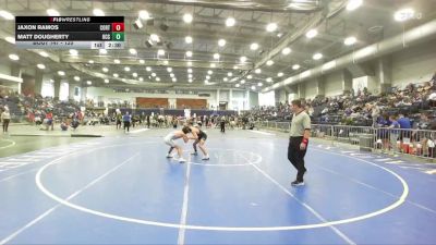 125 lbs Champ. Round 2 - Matt Dougherty, Onondaga Community College vs Jaxon Ramos, USMAPS