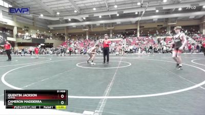 110 lbs Champ. Round 2 - Quentin Jackson, Slyfox vs Cameron Madderra, NIXA