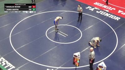172 lbs Round Of 32 - Douglas McKim, Huntingdon vs James Griffin, Fort LeBeouf