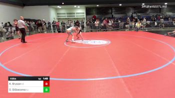 113 lbs Consi Of 64 #1 - Kane Bryson, NC vs Dominic DiGiacomo, NJ