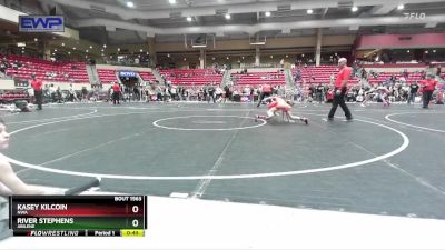 60 lbs Cons. Semi - Kasey Kilcoin, NWA vs River Stephens, Abilene