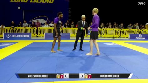 Brycen James Cook vs Alexzander H. Little 2025 Pan IBJJF Jiu-Jitsu No-Gi Championship