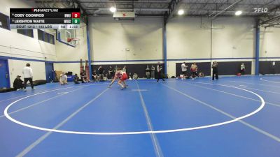 165 lbs Consolation - Cody Coonrod, MetroWest United vs Leighton Waite, Wrestlers Way