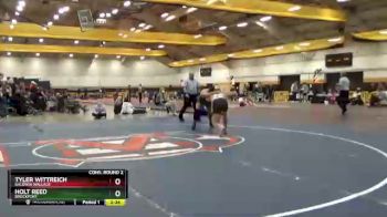 157 lbs Cons. Round 2 - Tyler Wittreich, Baldwin Wallace vs Holt Reed, Brockport
