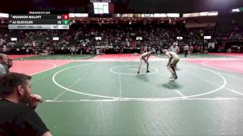 126 lbs Cons. Round 6 - Branson Malott, MIA1 vs Aj Gleckler, EVE3