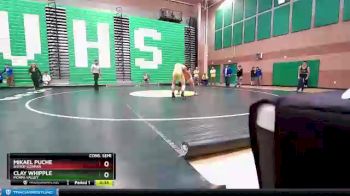 195 lbs Cons. Semi - Clay Whipple, Moapa Valley vs Mikael Puche, Bishop Gorman
