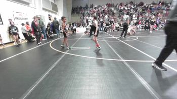52-55 lbs Consi Of 8 #2 - Deryk Justice, Wagoner Takedown Club vs Giovanni Davis, Sperry Wrestling Club