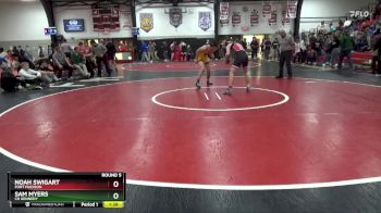 138 lbs Round 5 - Noah Swigart, Fort Madison vs Sam Myers, CR Kennedy