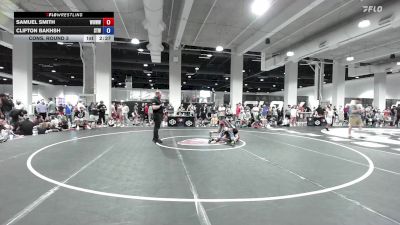 57 lbs Cons. Round 3 - Samuel Smith, Way Out West Wrestling Club vs Clifton Bakhsh, Steller Trained Wrestling