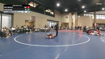 70 lbs Cons. Semi - Jett Deville, Rebel Wrestling Club vs Luke Blair, Well Trained