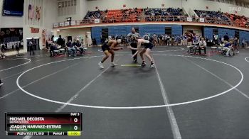 150 lbs Cons. Round 2 - Joaquin Narvaez-Estrada, Bullis School vs Michael Decosta, Gilman School