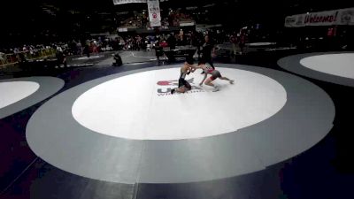 57 kg Champ. Round 1 - Jaxson Taber, Yuba Sutter Combat Wrestling Club vs Cristian Andrade