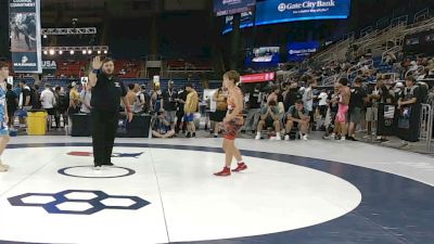 120 lbs Cons. Sub-rd Of 32 - Wesley Francis, Arkansas vs Jaxton Kimling, Michigan