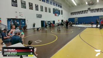 62 lbs 5th Place Match - Finn Wilhelm, Powell Wrestling Club vs Cooper Spence, Cody Wrestling Club