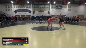 160 lbs Champ. Round 2 - Dylan Wood, Shadow Ridge vs Cooper Hatch, Arbor View