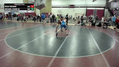 145 lbs Quarters - Noah Wegner, Kingdom Wrestling vs Michael Cohen Jr, Wayzata Wrestling Club