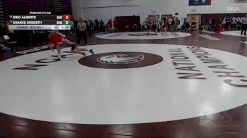 133 lbs Champ. Round 1 - Chance Suddeth, Augsburg vs Gino Alberto, Central