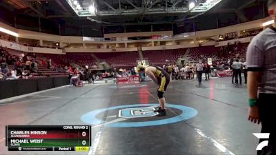 5A 285 lbs Cons. Round 2 - Charles Hinson, Alamogordo vs Michael Weist, Clovis