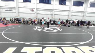 107.6-118 lbs Round Of 16 - Aleeya Rideoutt, WV vs Kennedy Maynard, KY