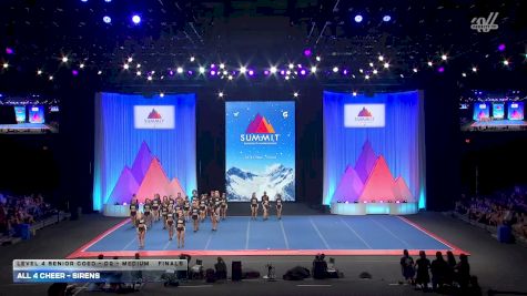 All 4 Cheer - Sirens [2026 L4 Senior Coed - D2 - Medium Finals] 2026 The D2 Summit