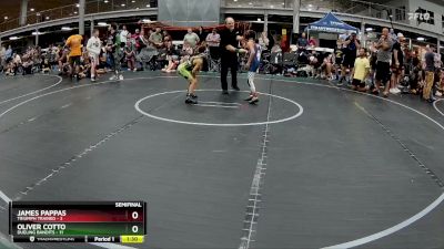 64 lbs Semis (4 Team) - James Pappas, Triumph Trained vs Oliver Cotto, Dueling Bandits