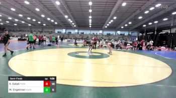 119 lbs Semifinal - Stetson Gabel, POWA vs Micah Engelman, Mat Assassins Black