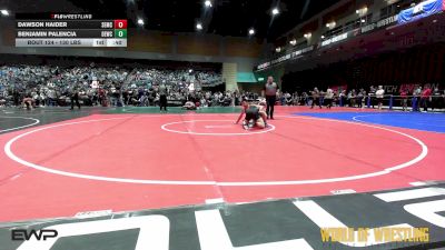 130 lbs Consi Of 8 #2 - Dawson Haider, Salem Elite Mat Club vs Benjamin Palencia, Damaged Ear Wrestling Club