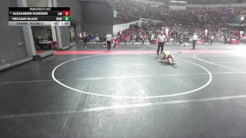90 lbs Champ. Round 2 - Alexander Kuderer, LAW vs Micaiah Black, Victory School Of Wrestling
