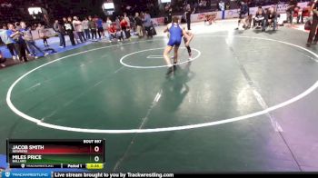 144 lbs 5th Place Match - Jacob Smith, Newberg vs Miles Price, Ballard