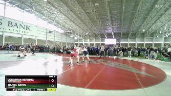 285 lbs Champ. Round 3 - Jonathan Herring, Mountain View vs Daniel Gates, Millard