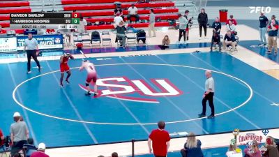 184 lbs 3rd Place Match - Daiveon Barlow, Shenandoah University vs Harrison Hoopes, Southern Virginia
