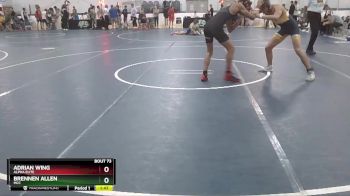 140 lbs Champ. Round 1 - Brennen Allen, MCC vs Adrian Wing, Alpha Elite