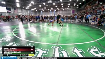 120-123 lbs Quarterfinal - Leilani Nanquilada, Mat Demon WC vs Saana Sharma, Bonners Ferry WC