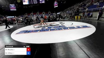 132 lbs Cons 64 #2 - Mitchell Murphy, IA vs Matthew Clifton, CO