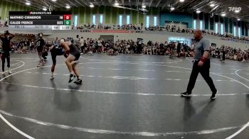 132 lbs Round 4 (6 Team) - Matheo Cisneros, Funky Monkey vs Caleb Pierce, The Outsiders