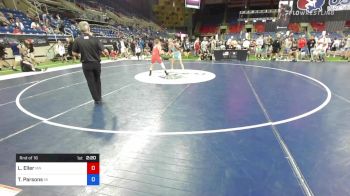 113 lbs Rnd Of 16 - Lawson Eller, Minnesota vs Talan Parsons, Michigan