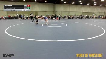 120 lbs Semifinal - AJ Warren, Lost City Wrestling Club vs Zailey Lozano, Sisters On The Mat
