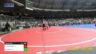 64 lbs Round Of 64 - Easton Schlotfeld, Nebraska Wrestling Academy vs Braydon Lopez, Proving Grounds Wrestling