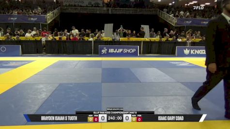 Brayden Isaiah S Tuoth vs Isaac Gary Coad 2026 Pan Kids Jiu-Jitsu IBJJF Championship
