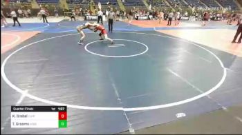 120 lbs Quarterfinal - Koye Grebel, Express Wrestling Of VC vs Tristin Grooms, Nebraska Team Quest