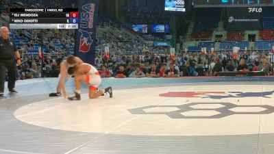 106 lbs Champ. Rd Of 16 - Eli Mendoza, CA vs Niko Odiotti, IL